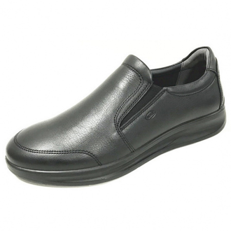 Полуботинки мужские демисезонные Suave, арт.4594 LEATHER BLACK